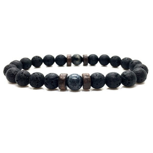 Men Bracelet Natural Moonstone Bead Tibetan Buddha Bracelet chakra Lava Stone Diffuser Bracelets Men Jewelry gift Drop Shipping