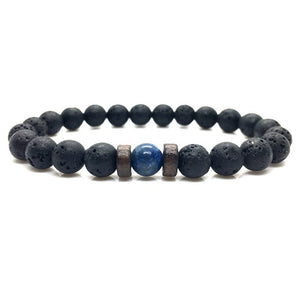 Men Bracelet Natural Moonstone Bead Tibetan Buddha Bracelet chakra Lava Stone Diffuser Bracelets Men Jewelry gift Drop Shipping